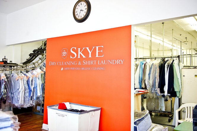 Skye Dry Cleaning in store