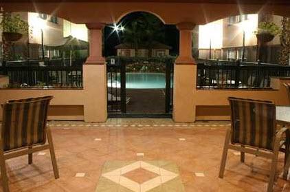 Ourdoor Pool and Hotel Lobby