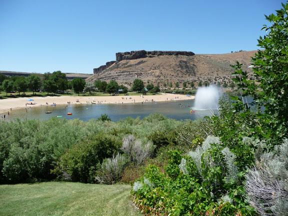 Sandy Point Unit of Lucky Peak State Park