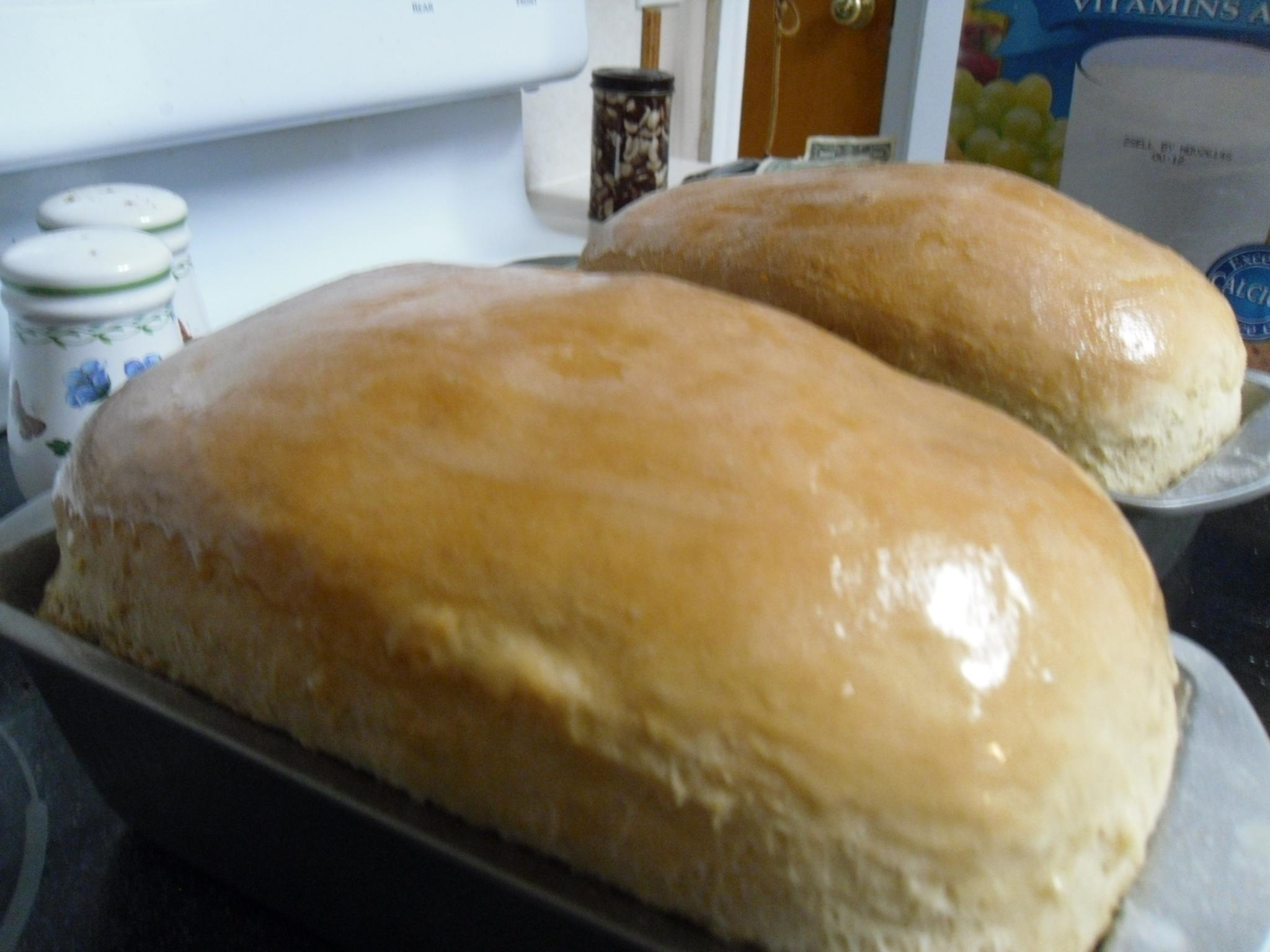 White Bread Fresh Out Of The Oven