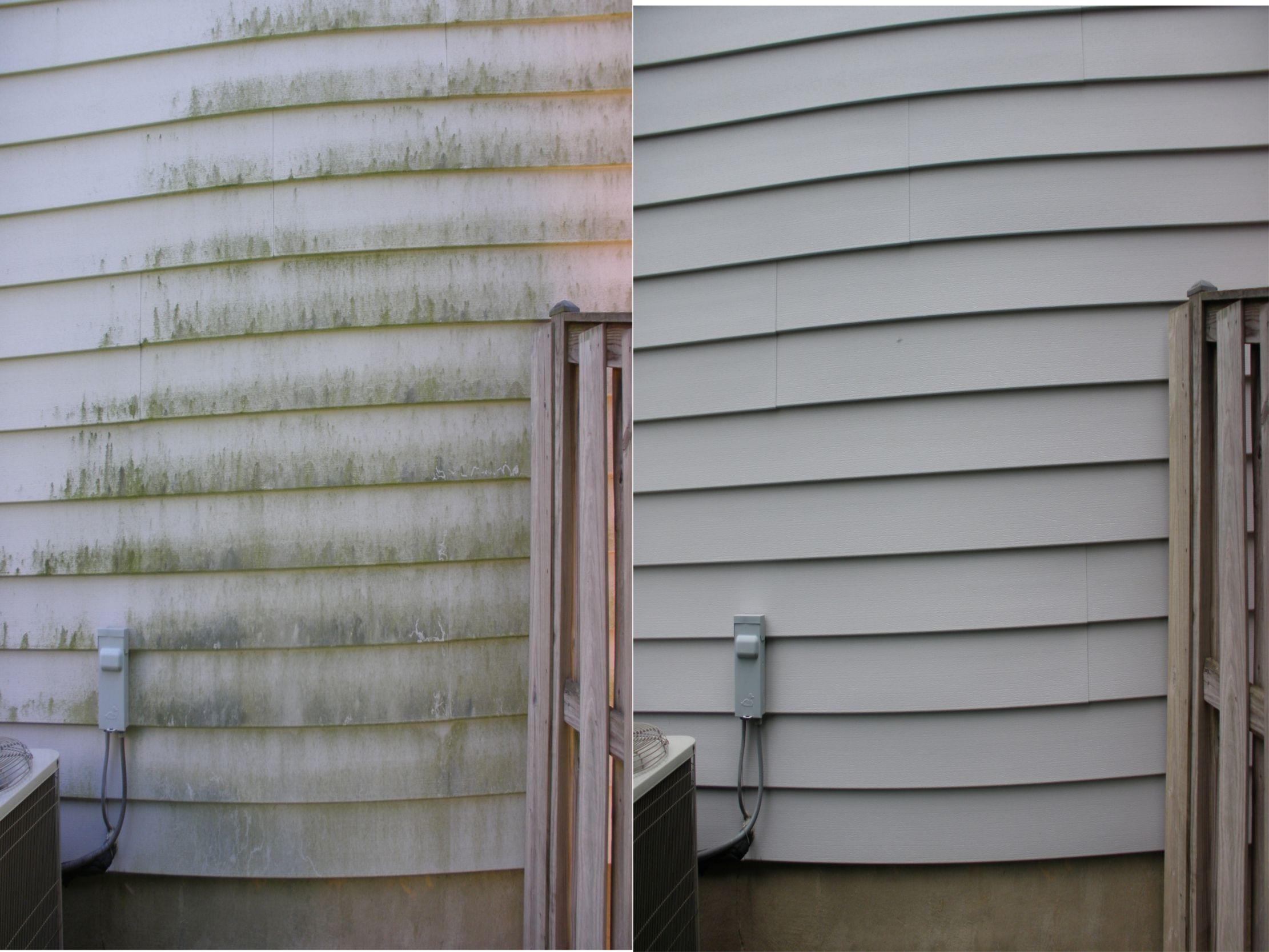 Vinyl Siding Power washing