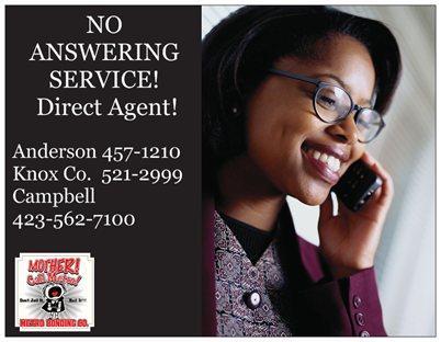 Direct Agent 24/7. No answering service!