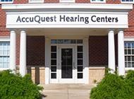 Look for this building to find the Medina AccuQuest Hearing Center