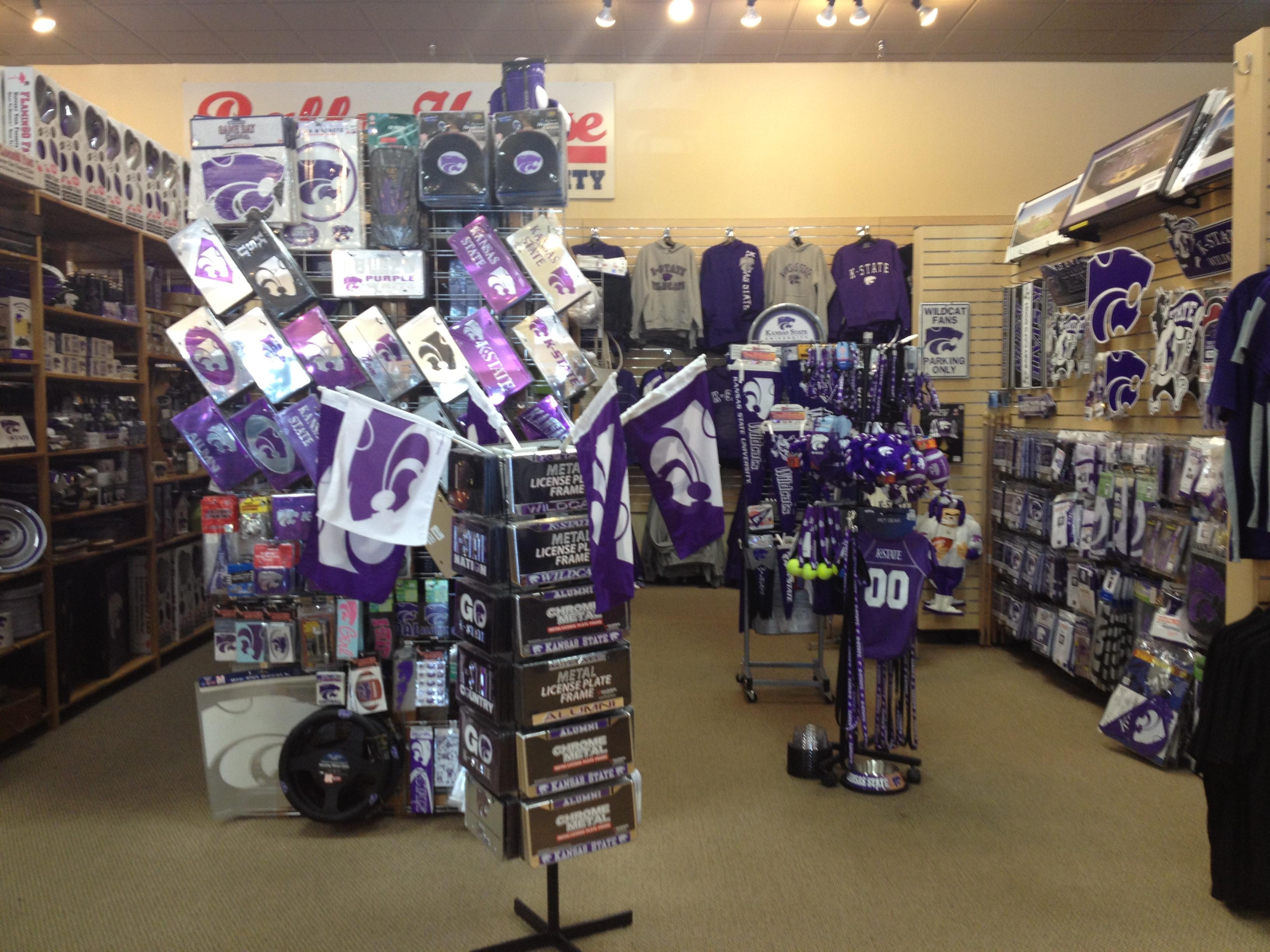 We have plenty of K-State Wildcats t-shirts, KSU tank tops, Wildcats hats,  Kansas State shorts and any K-State fan apparel you might need!