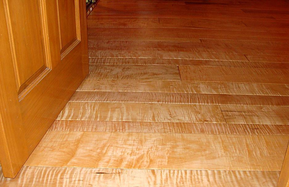 Curly Maple flooring