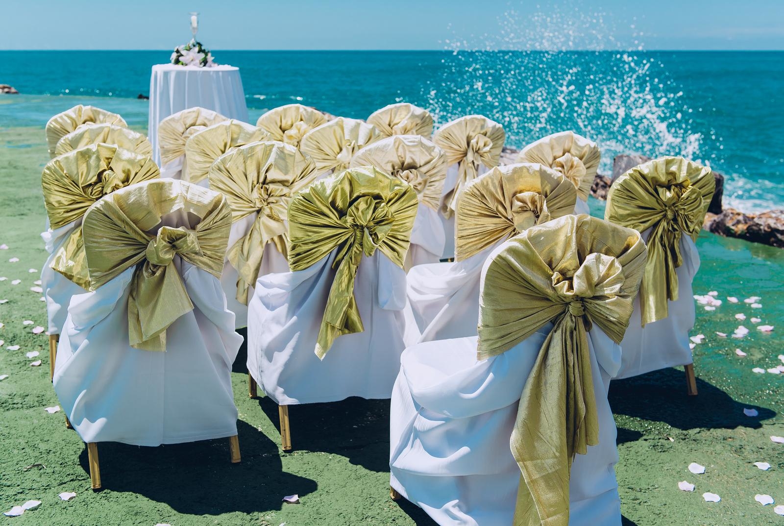 Beach Wedding Design Created by Envy Me Weddings