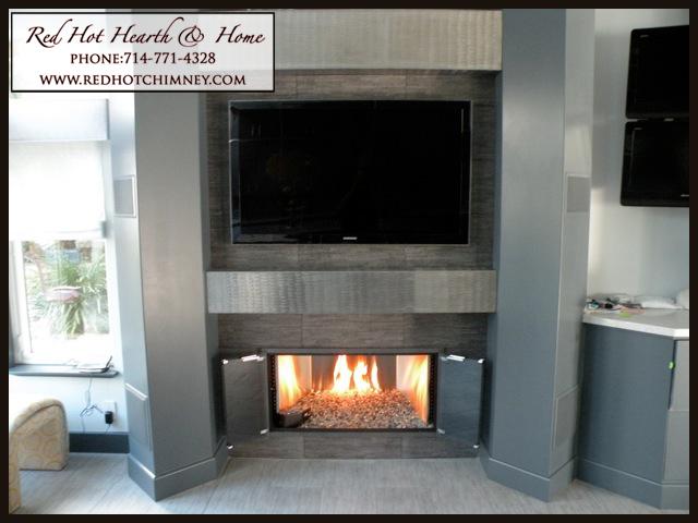 Fireplace remodel by Red Hot Hearth and Home