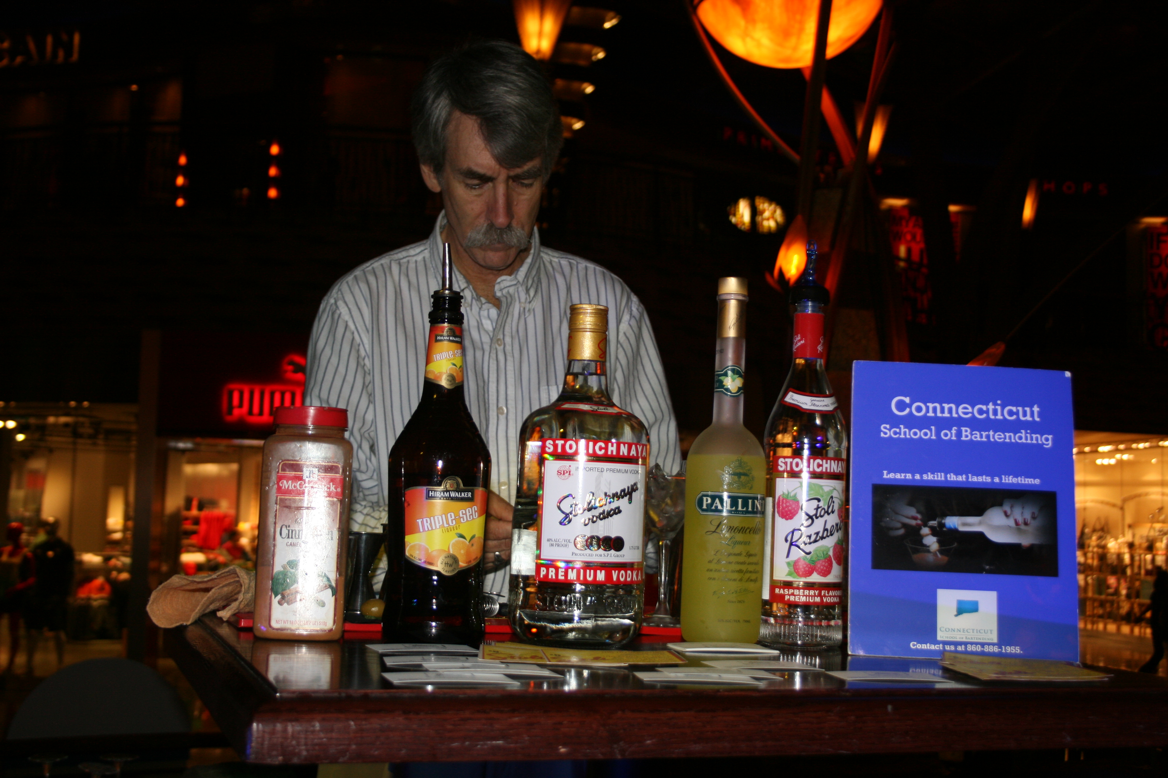 CTSB Instructor Mixology  Demo at Mohegan Sun Casino