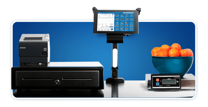 iPad POS System and Scale