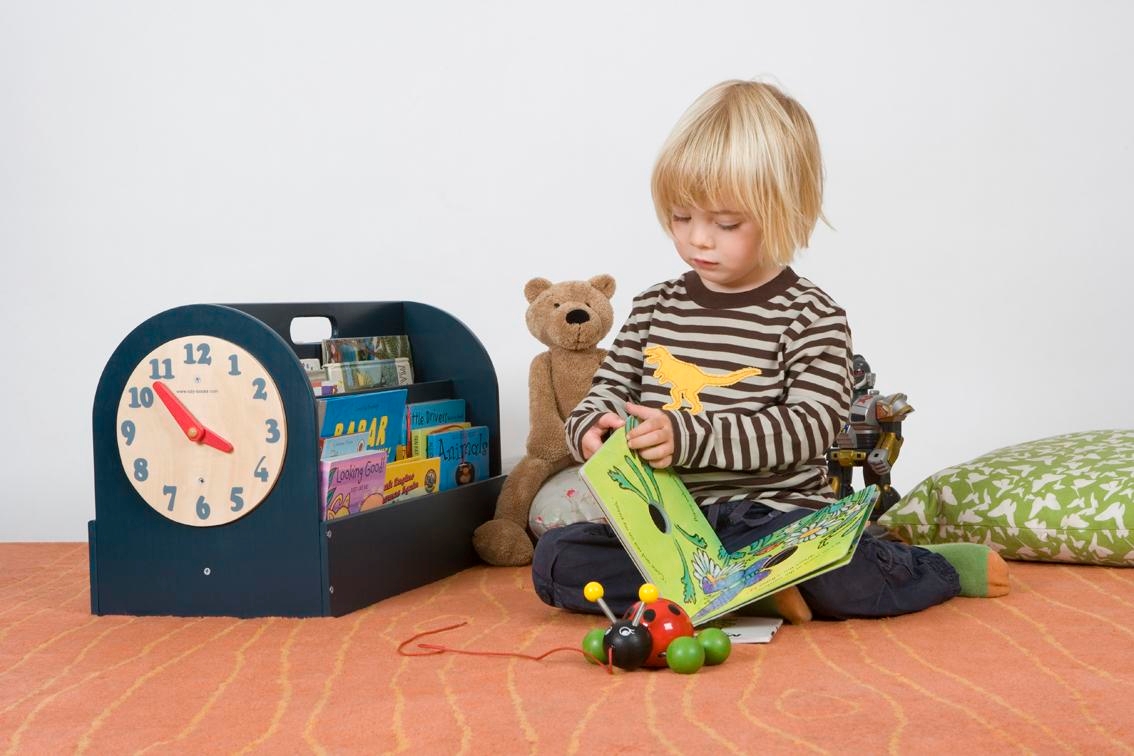 Tidy Books Kids Book Box Blue - Perfect Book Storage for Kids