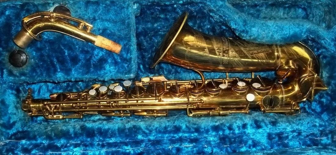 Vintage Czech Stencil Alto Sax