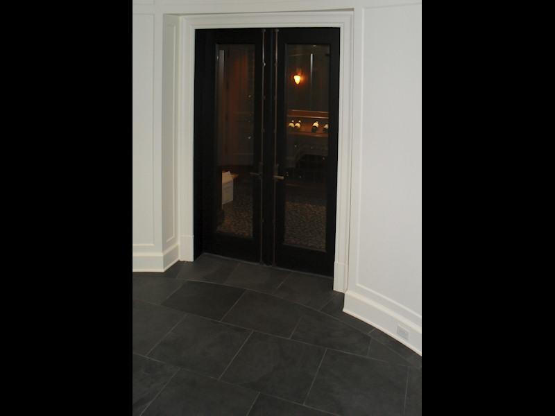 Midnight Slate Tile Floor