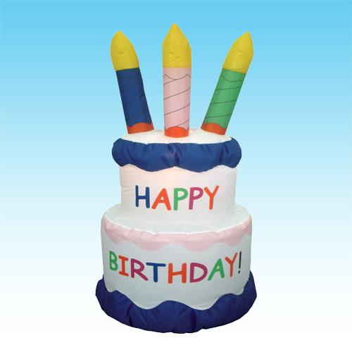 Birthday Cake Inflatable