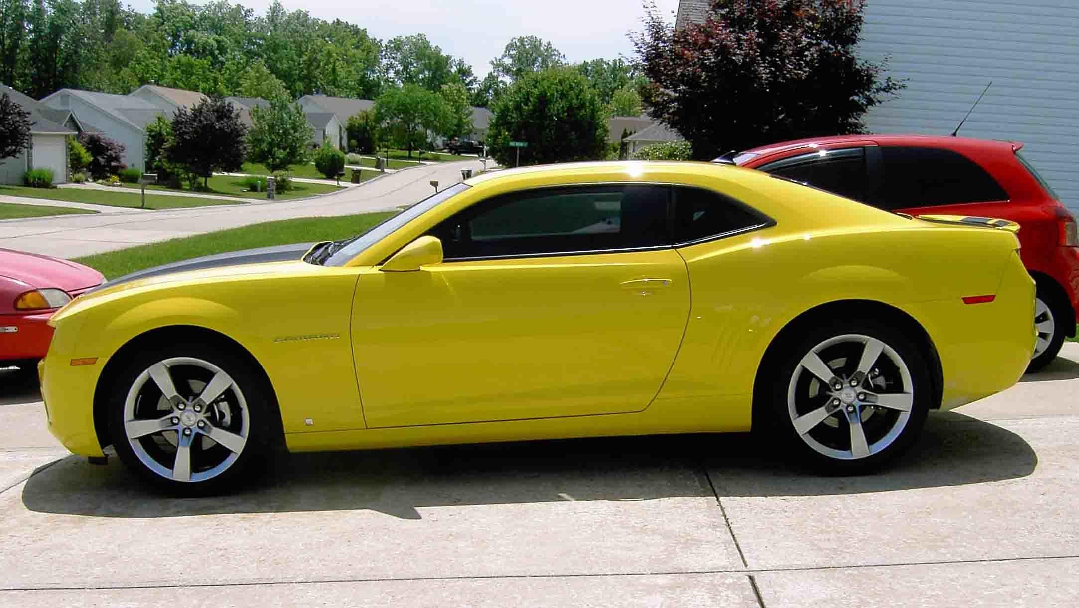 2011 Camaro 38% tint on front doors, 18% on back 3 windows