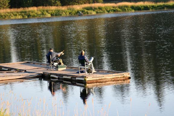 Fishing at Winchester Lake