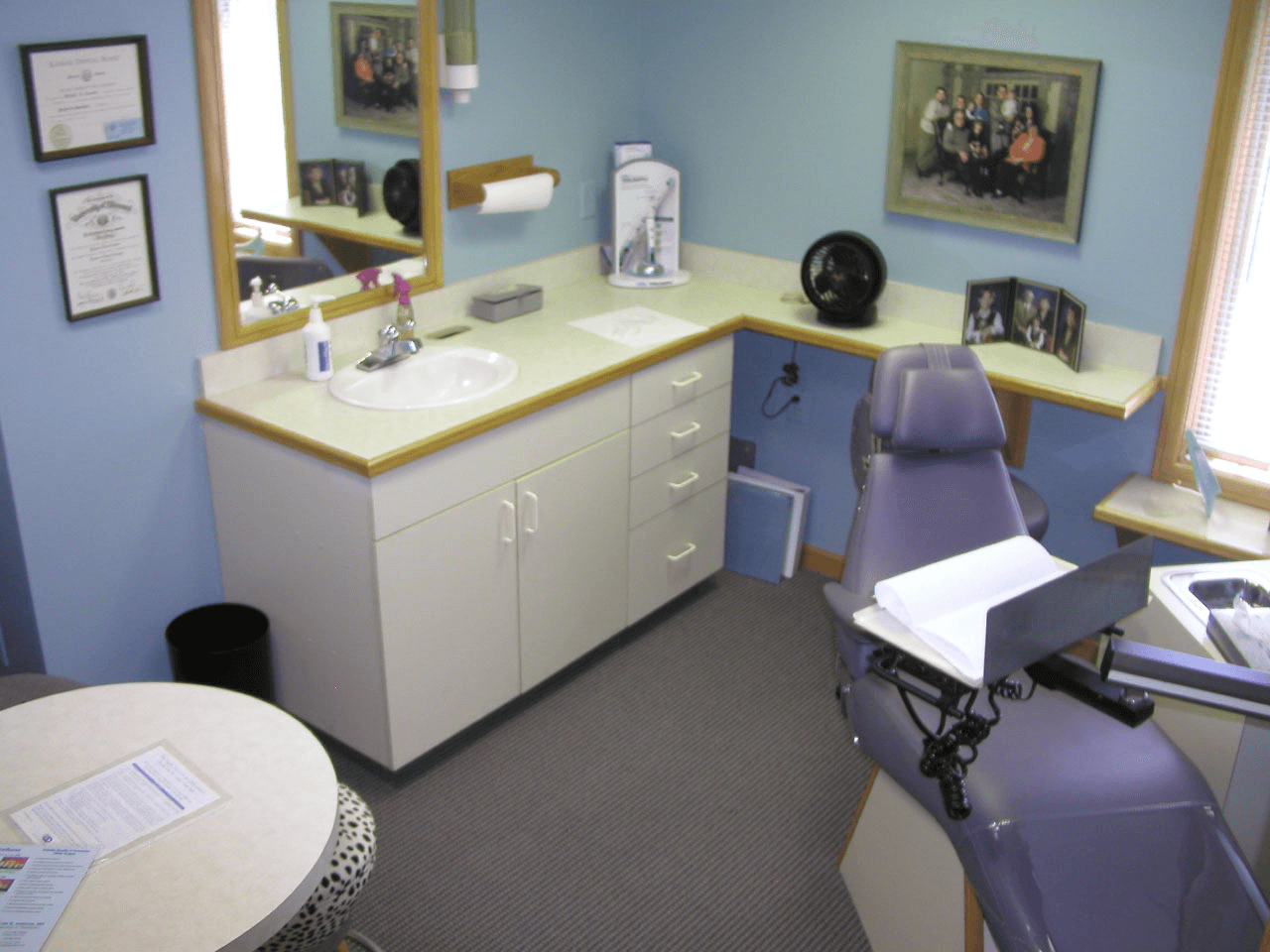 New Patient Exam room