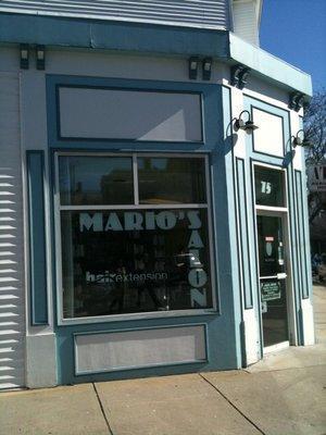 Mario's Salon, located on corner of Holland and Irving Streets.