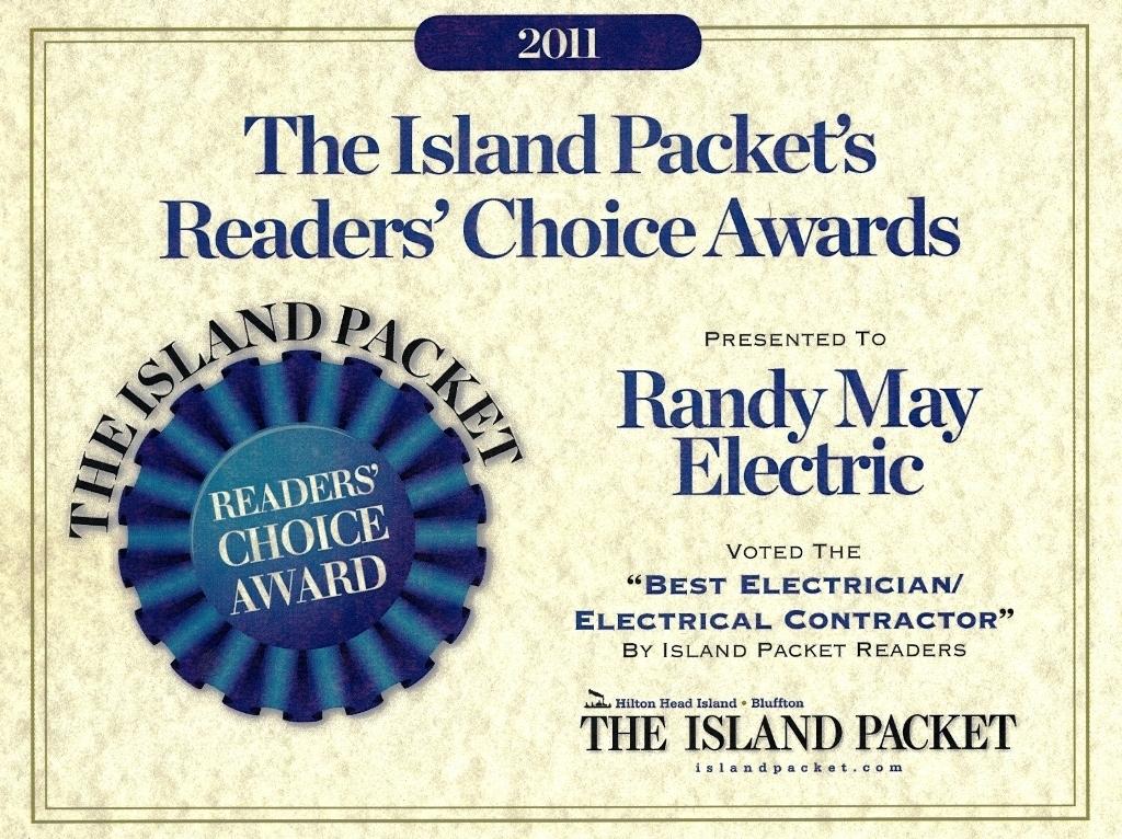 2011 Readers' Choice Award