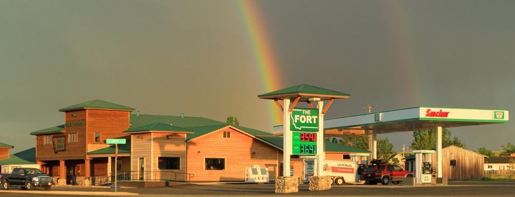 Rainbow over The Fort