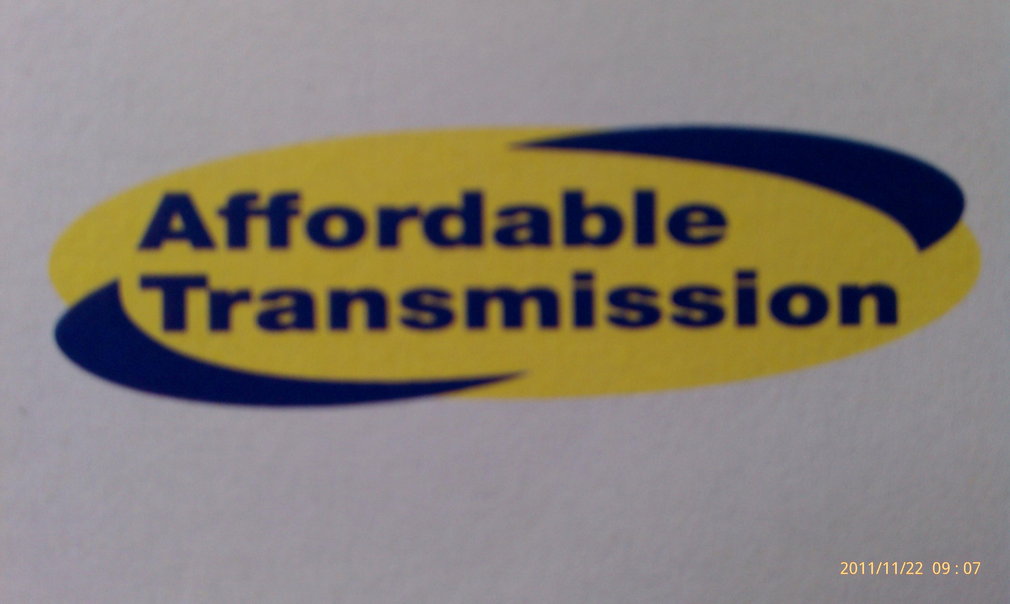 AFFORDABLE TRANSMISSIONS