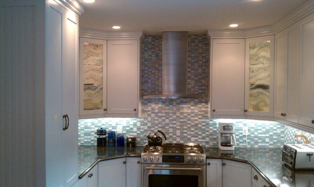 A kitchen fully designed and created by us.