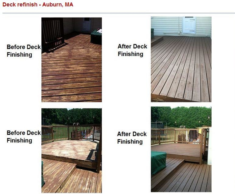 Deck Staining