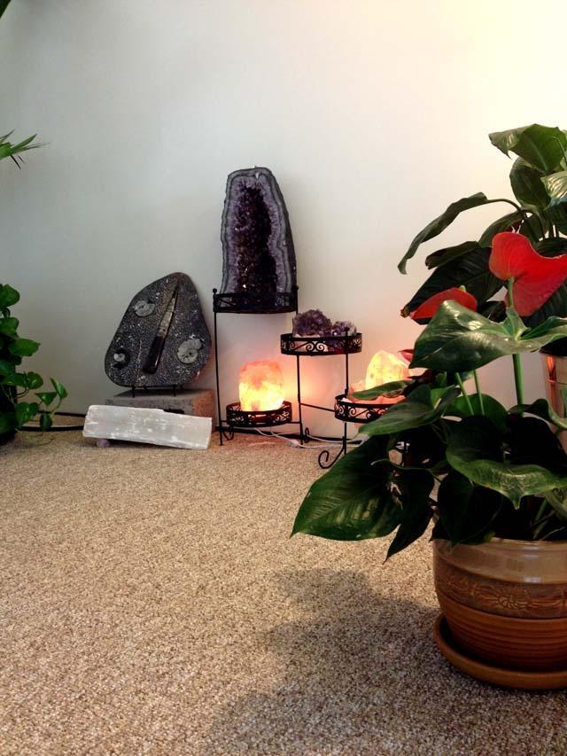 Beautiful and sacred space inside Yoga Phoenix