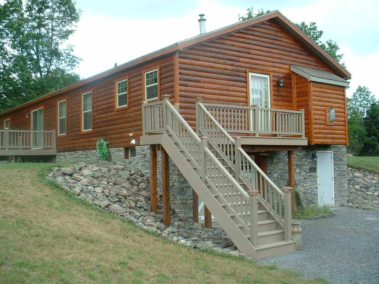 New York log home, log cabin staining and restoration company