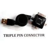 Triple pin Connector