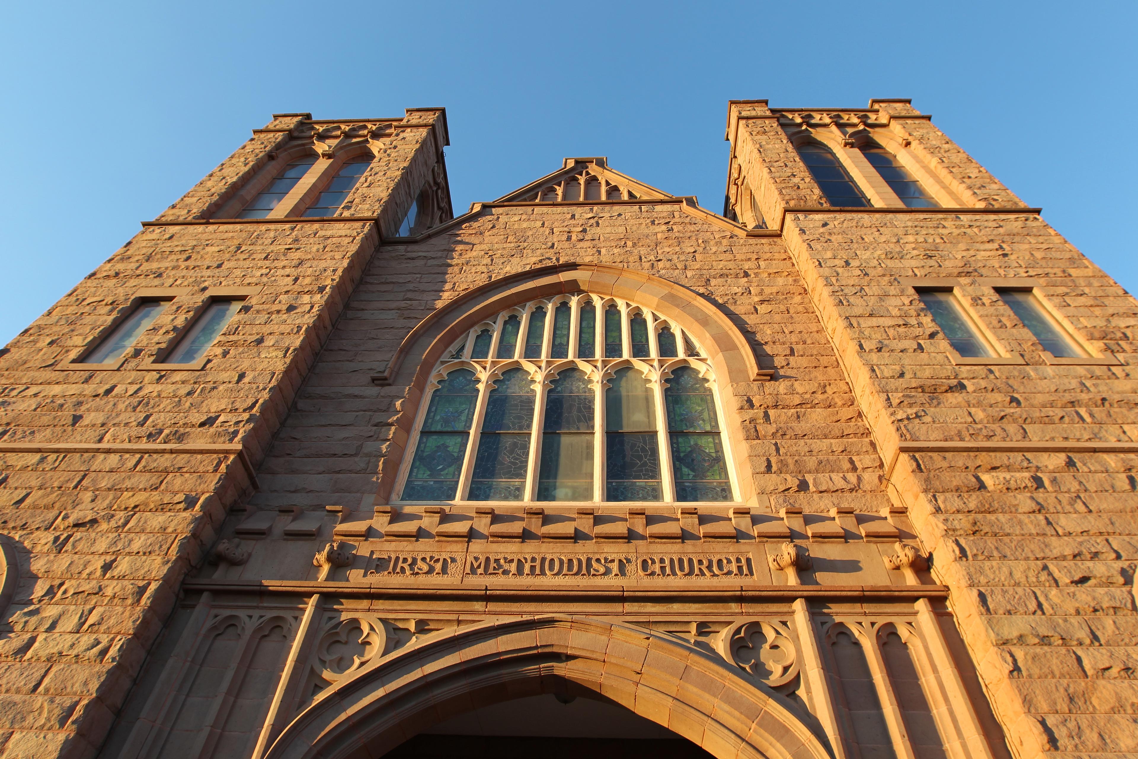 Exterior View of Main Sanctuary