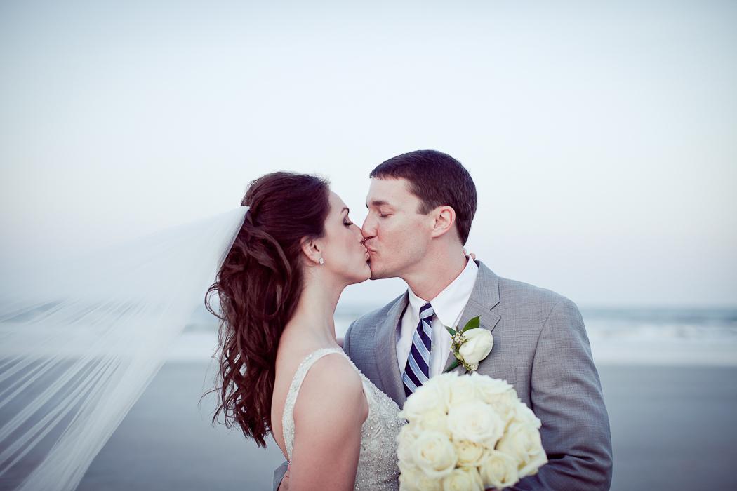 bride and groom Atlantic Beach Florida Wedding