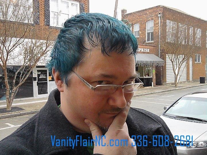 Superman Blue Color, Cut, Style created by Therese