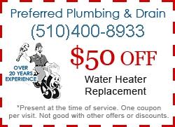 Plumber Fremont Coupon 3