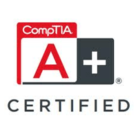 Our Techs are CompTIA A+ Certified