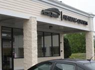 Look for this building to find the Milford AccuQuest Hearing Center