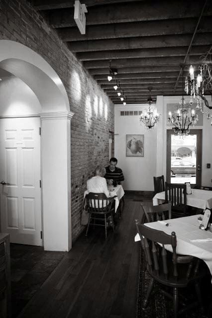 B&W Main Dining Room