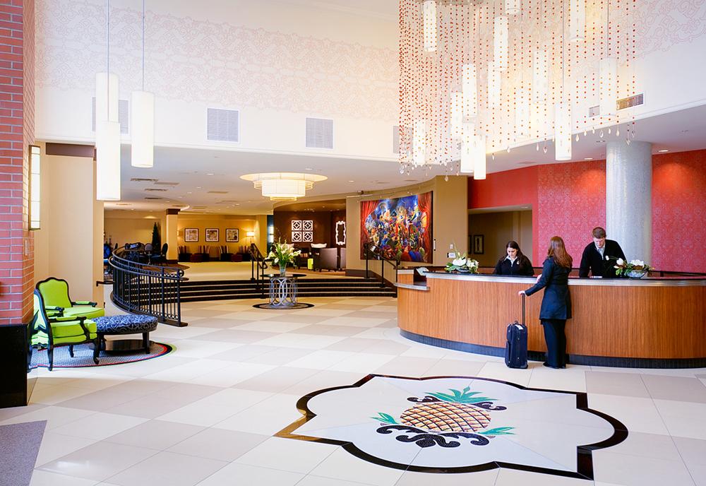 Lobby at The Maxwell Hotel