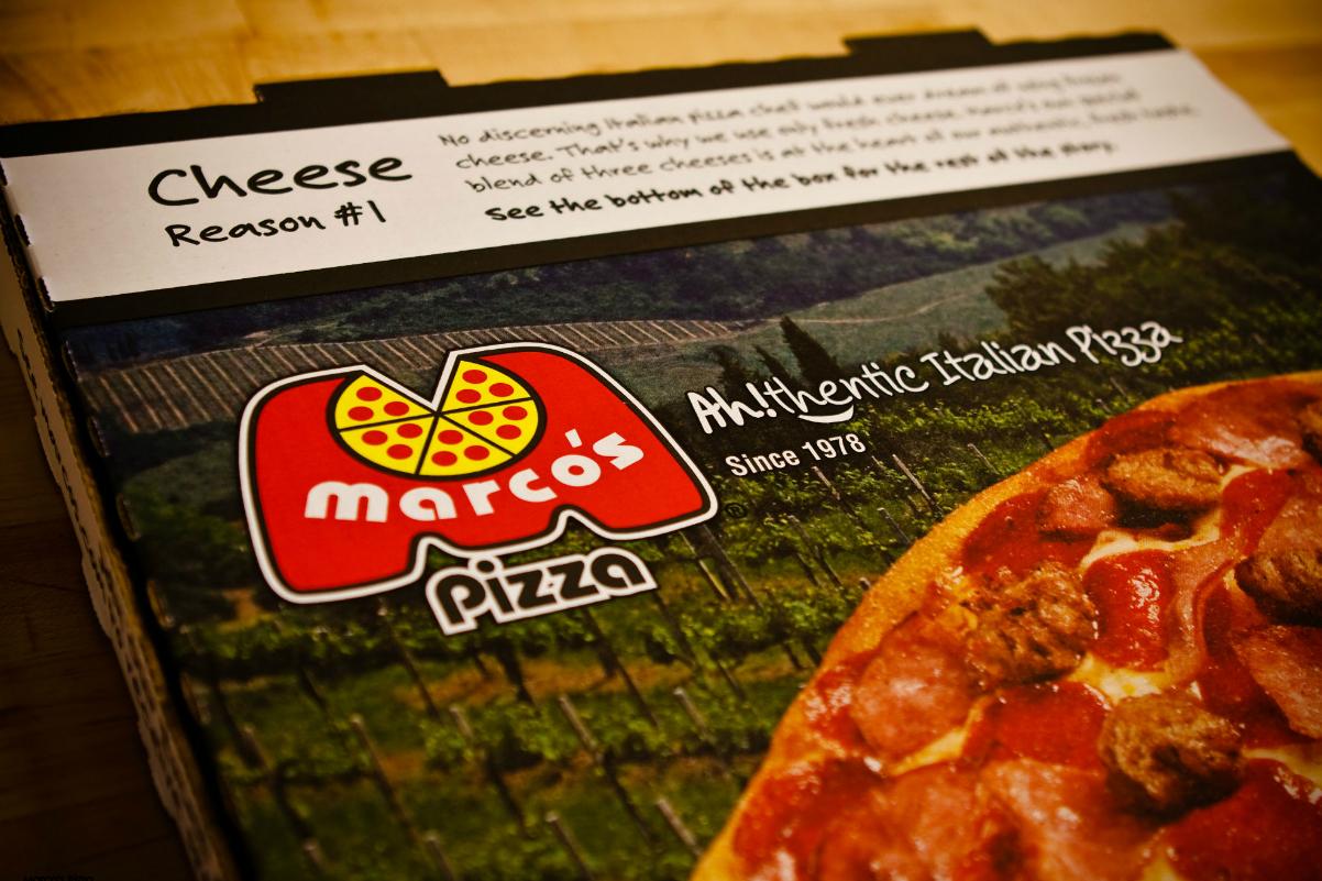 We have the best-looking pizza boxes in the business, and what's inside is even better.