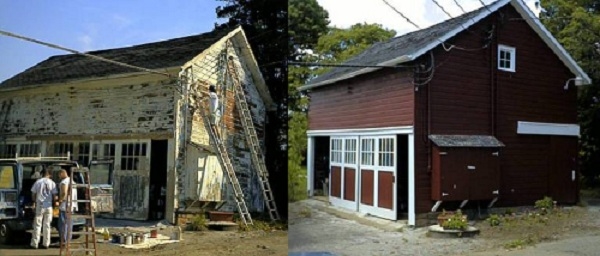 barn before and after