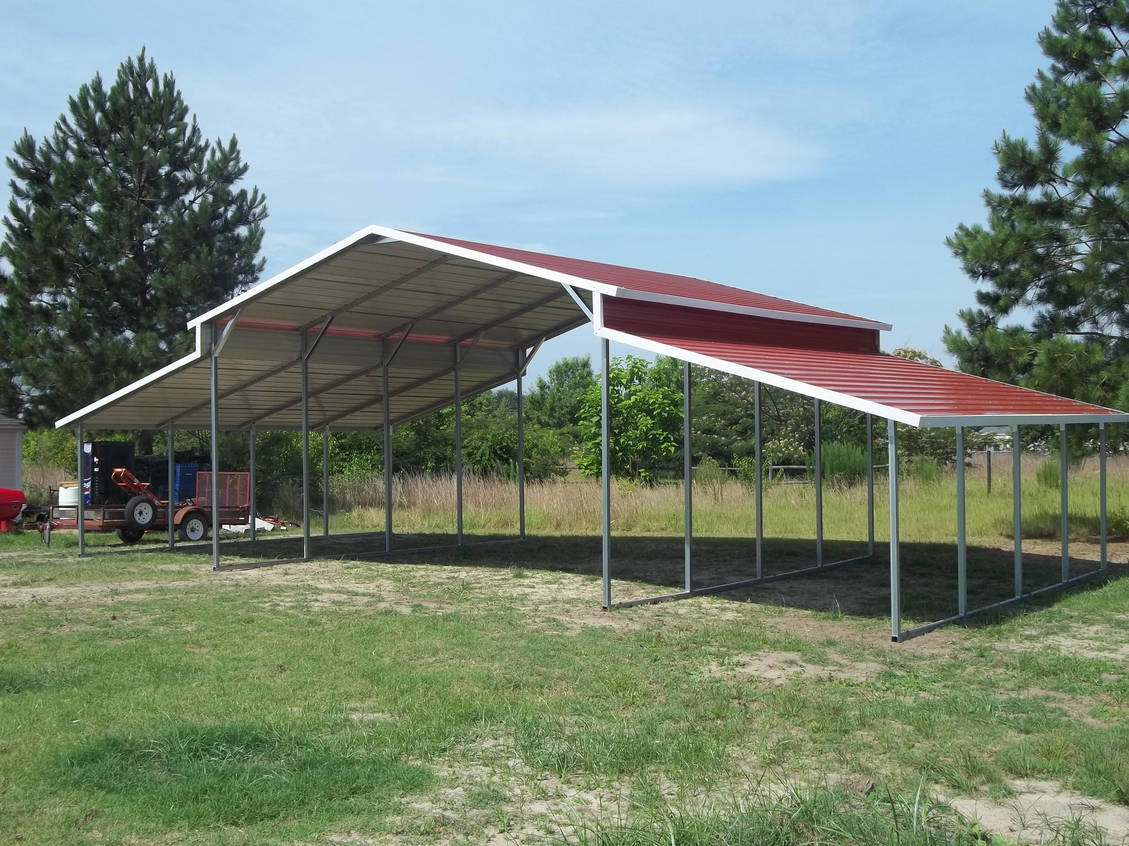 Open Garage & Carport