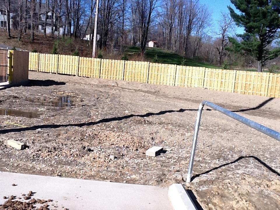 Fence Installation BY ERIE Outdoor Services( Dollar General)