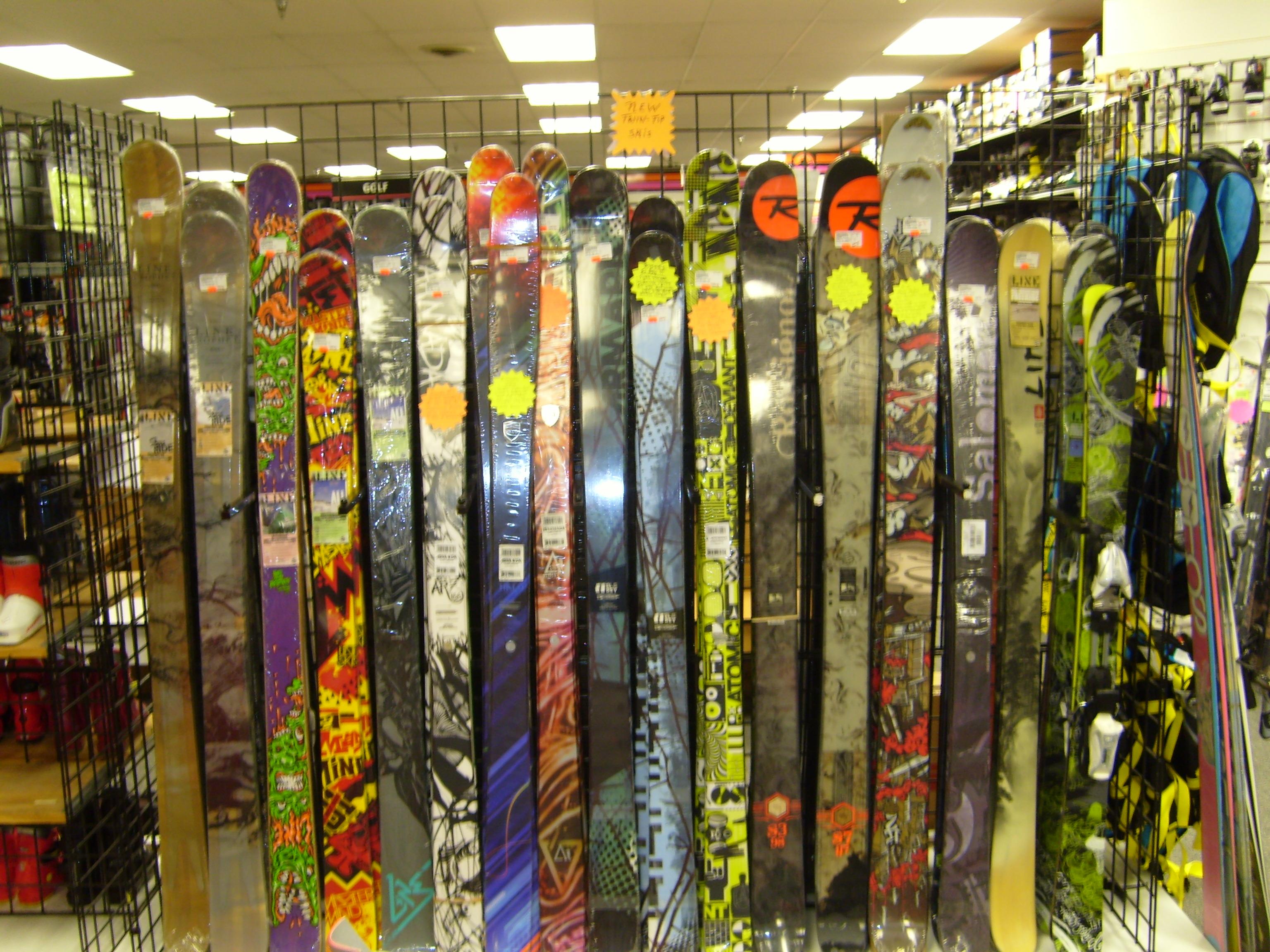 Twintip Skis