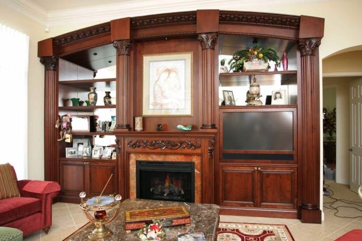 Mahogany Entertainment Unit