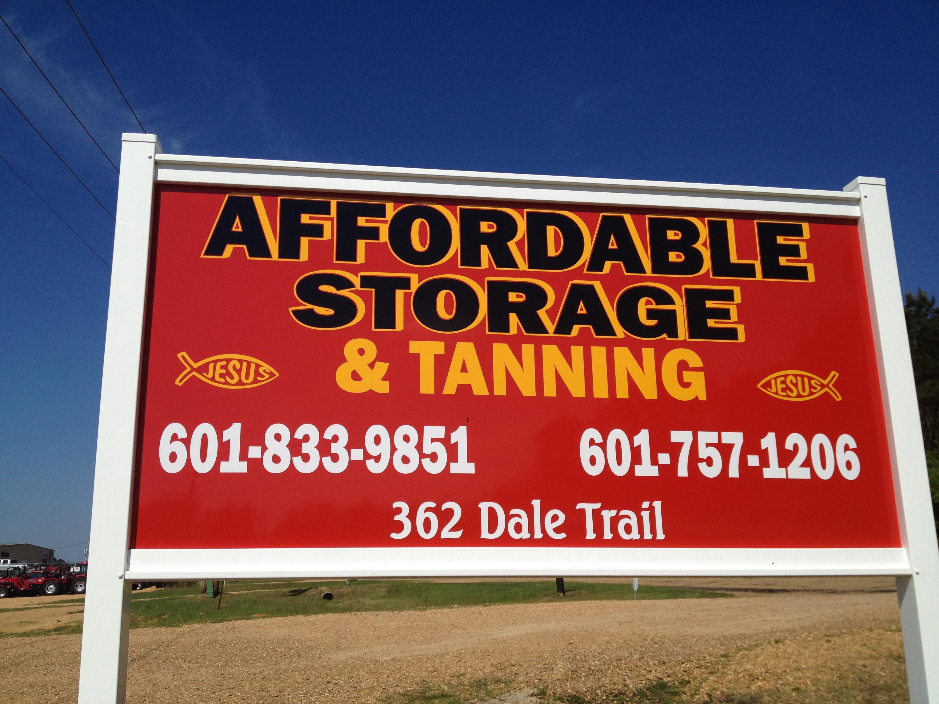 AFFORDABLE STORAGE AND TANNING