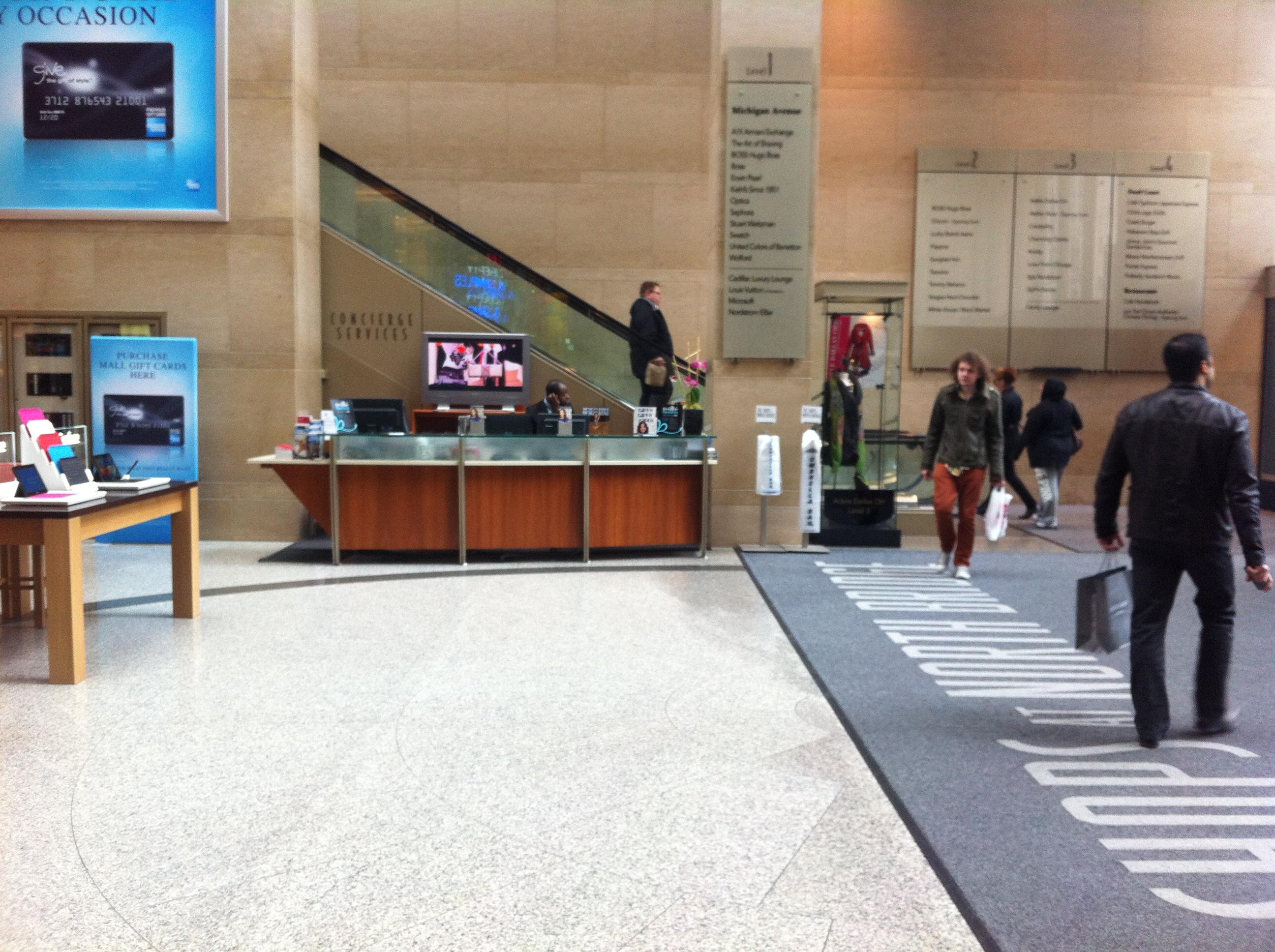 Foreign Currency Exchange Desk at The Shops at North Bridge