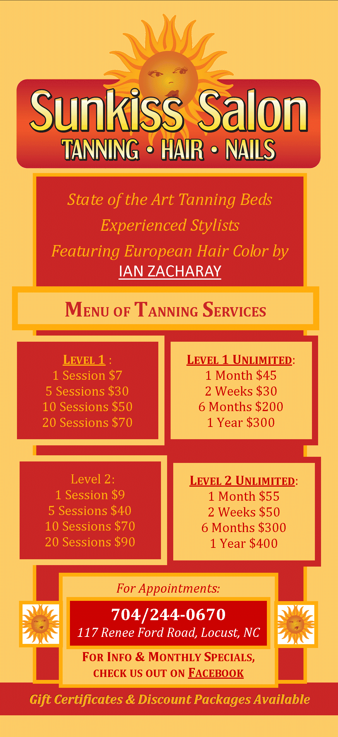 Tanning Services