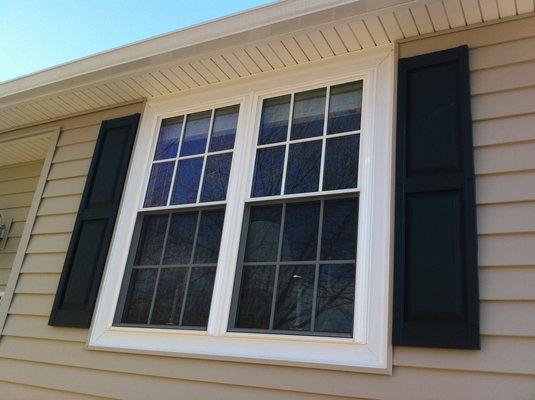 Twin Double Hung Exterior View