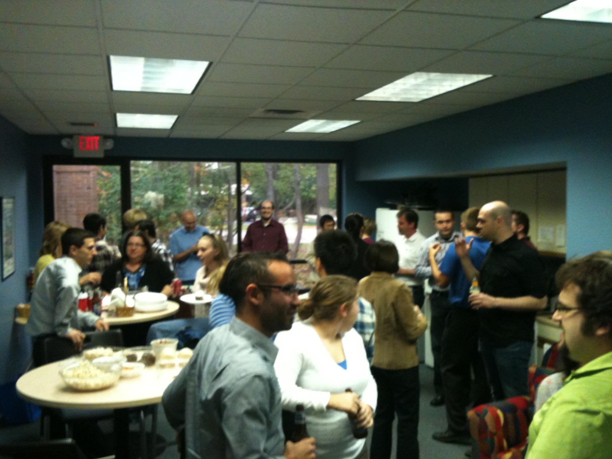 Crown Happy Hour in the Dayton Office