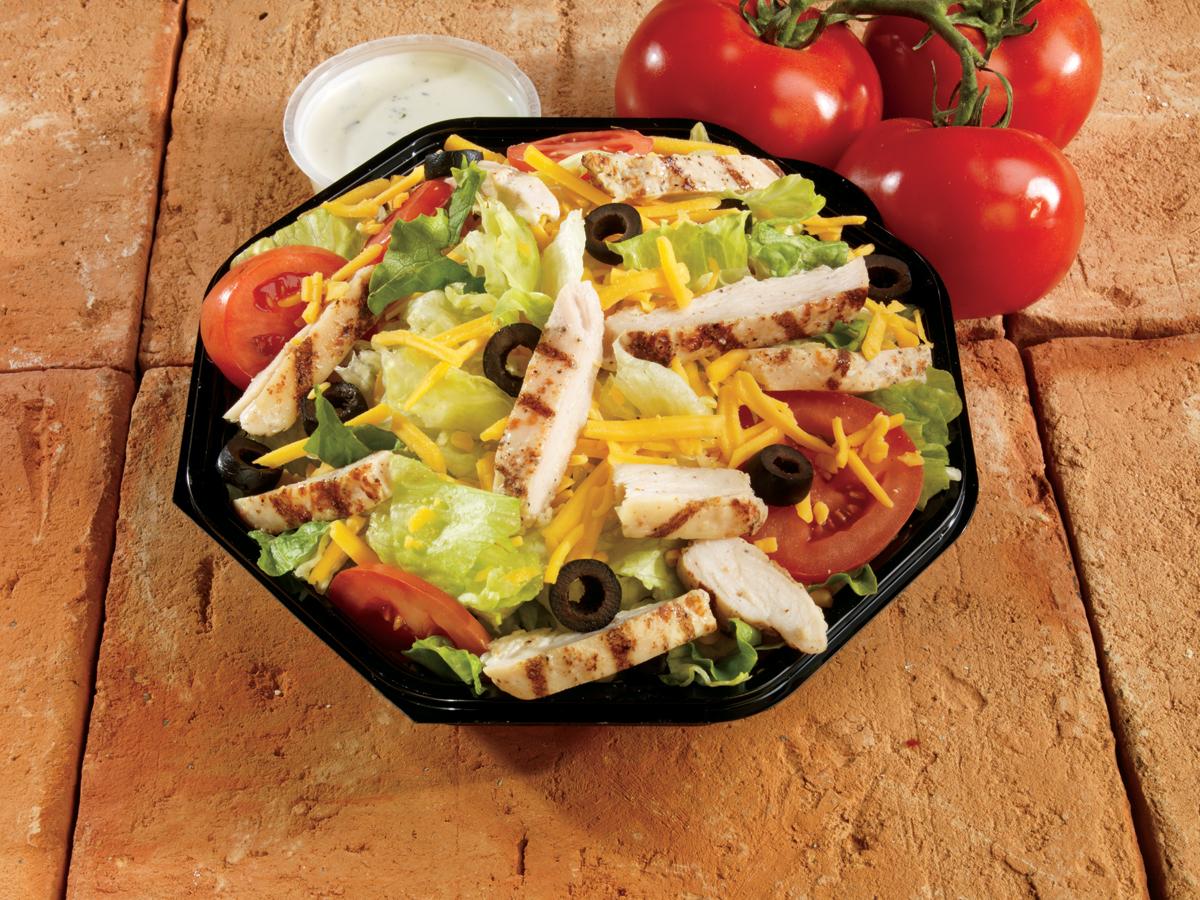 Our Chicken Ranch Salad is a meal in itself.