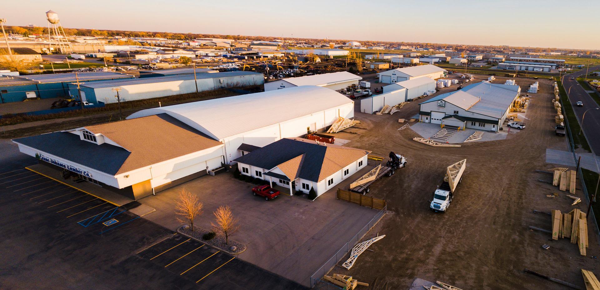 Crane Johnson Lumber Co Fargo Yard